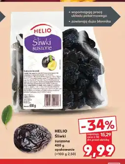 Kaufland Śliwki suszone Helio oferta