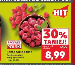 Kaufland Maliny polskie K-Stąd Takie Dobre oferta