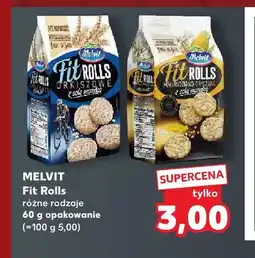 Kaufland Fit Rolls orkiszowe z solą morską Melvit oferta