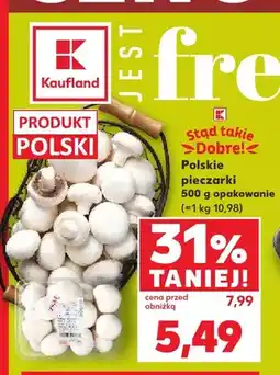 Kaufland Pieczarki polskie Stąd Takie Dobre! oferta