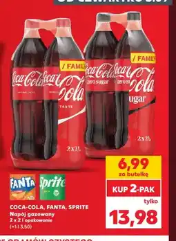 Kaufland Napój gazowany Coca-Cola 2-pak oferta