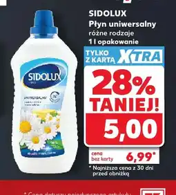 Kaufland Płyn uniwersalny Sidolux mydło marsylskie oferta