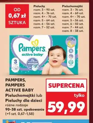 Pieluchy dla dzieci Pampers Active Baby