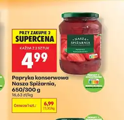 Biedronka Papryka Nasza Spiżarnia oferta