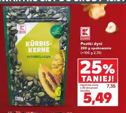 Kaufland Pestki dyni K-Classic oferta