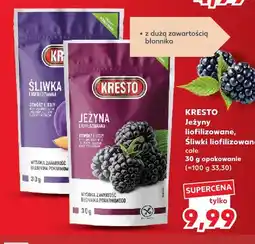 Kaufland Jeżyny liofilizowane Kresto oferta
