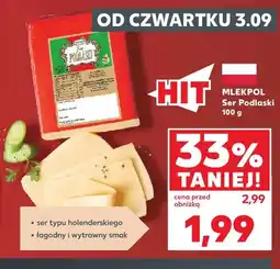 Kaufland Ser podlaski Mlekpol oferta