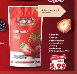 Kaufland Owoce liofilizowane Kresto oferta