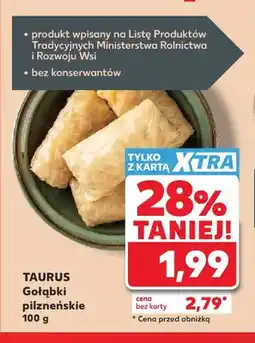 Kaufland Gołąbki pilzneńskie Taurus oferta