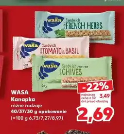 Kaufland Kanapka Wasa Sandwich French Herbs oferta