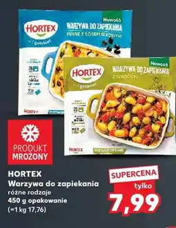 Kaufland Warzywa do zapiekania Hortex penne z sosem serowym oferta