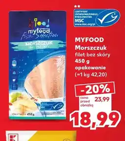 Kaufland Morszczuk filet bez skóry Myfood oferta