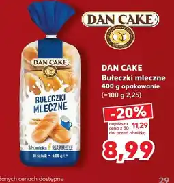 Kaufland Bułeczki mleczne Dan Cake oferta