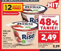 Kaufland Ryż na mleku Müller Riso truskawkowy oferta