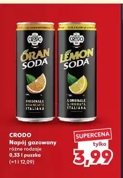 Kaufland Napój gazowany Crodo OranSoda oferta