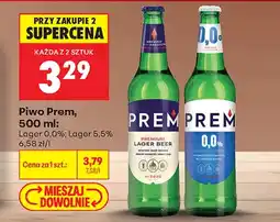 Biedronka Piwo Prem oferta