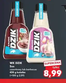 Kaufland Sos czosnkowy WK Dzik oferta