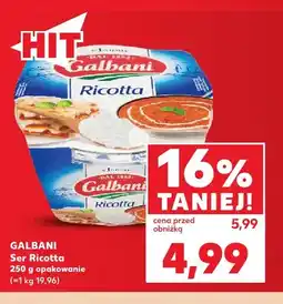 Kaufland Ser ricotta Galbani oferta