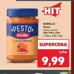 Kaufland Pesto Barilla oferta