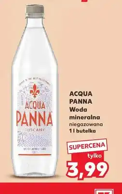 Kaufland Woda mineralna niegazowana Acqua Panna oferta