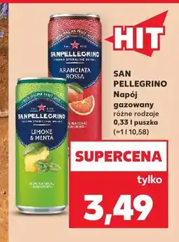 Kaufland Napój gazowany San Pellegrino Aranciata Rossa oferta