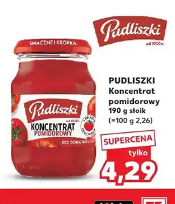 Kaufland Koncentrat pomidorowy Pudliszki oferta