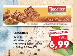 Kaufland Wafle Loacker oferta