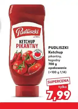 Kaufland Ketchup łagodny Pudliszki oferta