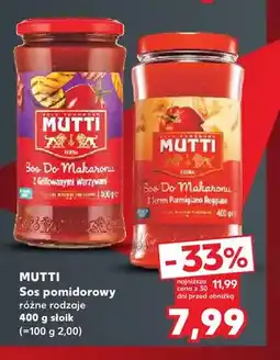 Kaufland Sos pomidorowy z grillowanymi warzywami Mutti oferta
