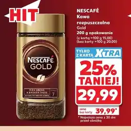 Kaufland Kawa rozpuszczalna Nescafé Gold oferta