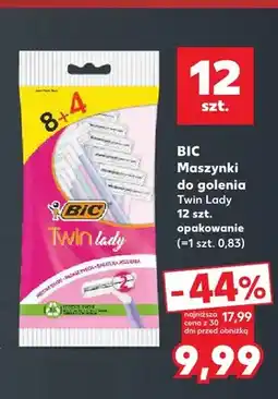 Kaufland Maszynki do golenia BIC Twin Lady 12-pak oferta