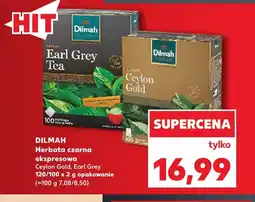 Kaufland Herbata czarna ekspresowa Dilmah Ceylon Gold oferta
