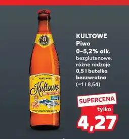 Kaufland Piwo bezglutenowe Kultowe oferta