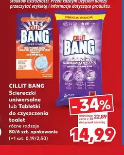 Kaufland Tabletki do czyszczenia toalet Cillit Bang WC Power Tabs oferta