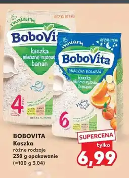 Kaufland Kaszka mleczno-ryżowa banan BoboVita oferta