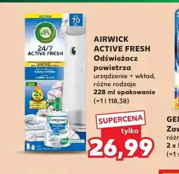 Kaufland Odświeżacz powietrza urządzenie + wkład Airwick Active Fresh oferta