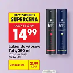 Biedronka Lakier do włosów Taft oferta