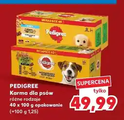 Kaufland Karma dla psów Pedigree 40-pak oferta