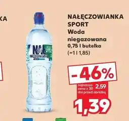 Kaufland Woda niegazowana Nałęczowianka Sport oferta