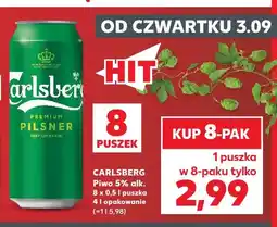 Kaufland Piwo Carlsberg 8-pak oferta