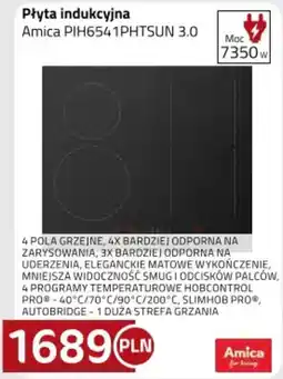 Kakto Płyta indukcyjna Amica PIH6541PHTSUN 3.0 oferta