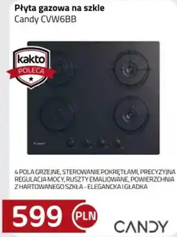 Kakto Płyta gazowa na szkle Candy CVW6BB oferta