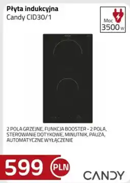 Kakto Płyta indukcyjna Candy CID30/1 oferta