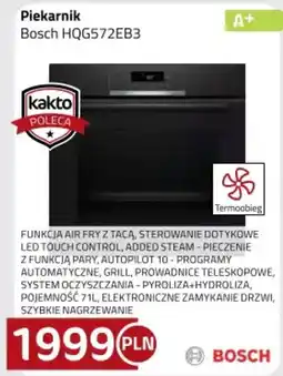 Kakto Piekarnik Bosch HQG572EB3 oferta