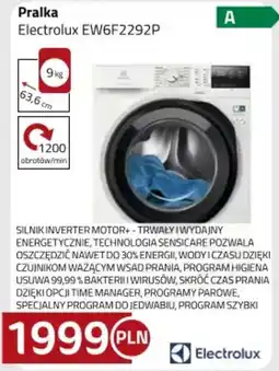 Kakto Prałka Electrolux EW6F2292P oferta