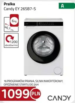 Kakto Pralka Candy EY 26SB7-S oferta
