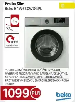 Kakto Pralka Slim Beko B1W630WDGPL oferta