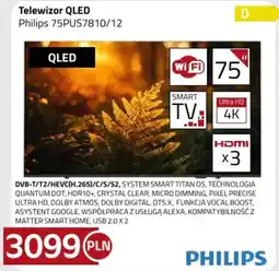 Kakto Telewizor QLED Philips 75PUS7810/12 oferta