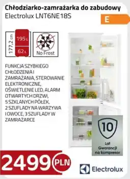 Kakto Chłodziarko-zamrażarka do zabudowy Electrolux LNT6NE18S oferta