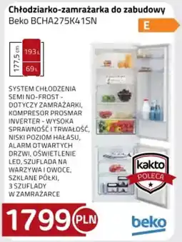 Kakto Chłodziarko-zamrażarka do zabudowy Beko oferta